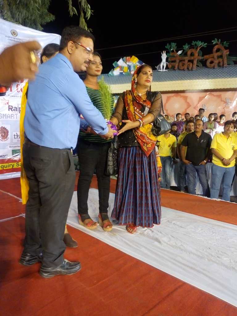 Transgender Beauty Contest Organized By Smart City Raipur And Positive India 