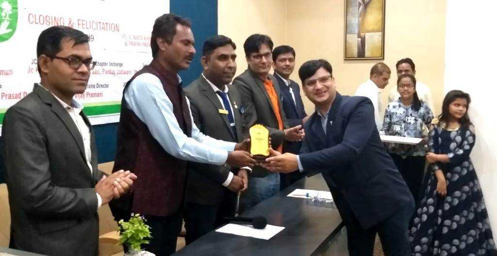 JCI Raipur Sanskar JCI Week 2019 Closing & Felicitation