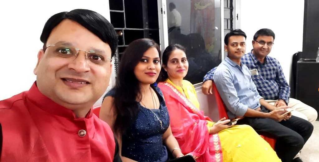 Sharad Poornima Utsav Event At Amrpali Society Raipur....