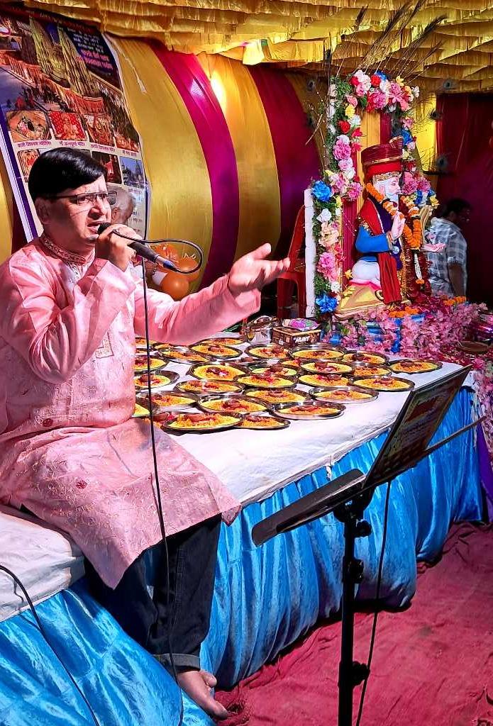 BHAJAN SANDHYA AT SINDHU VIKAS SAMEETI RAIPUR