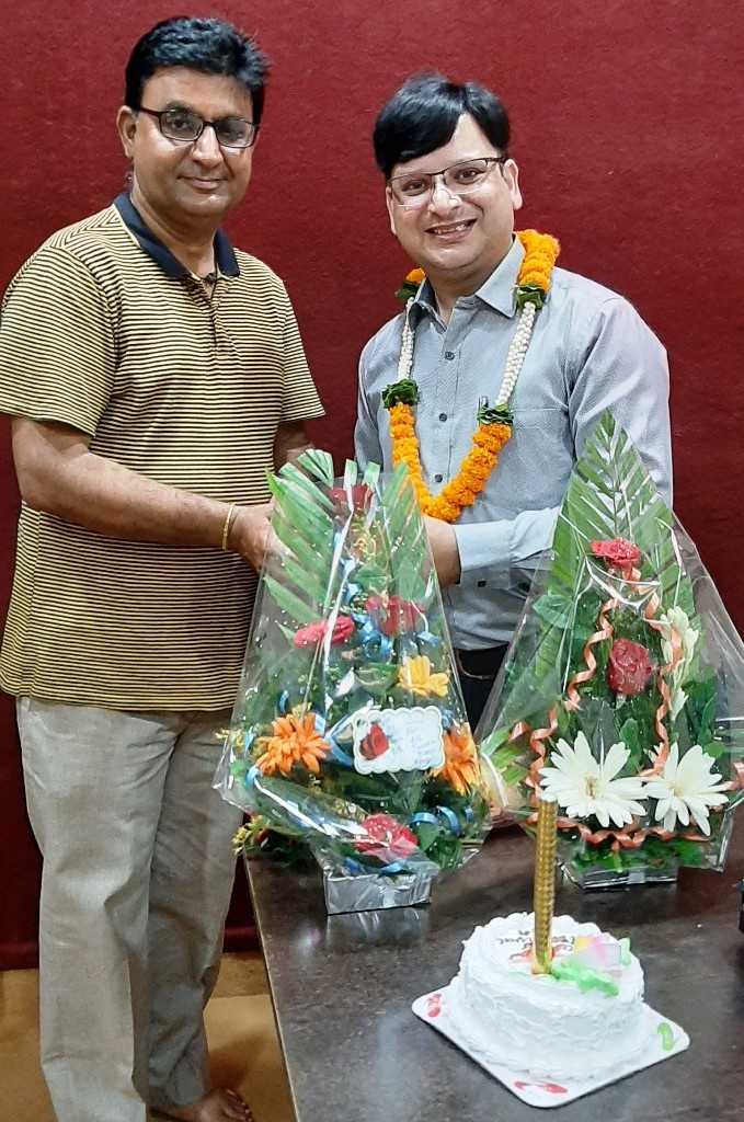CELEBRATE BIRTHDAY OF DIRECTOR NAVIN AGRAWAL