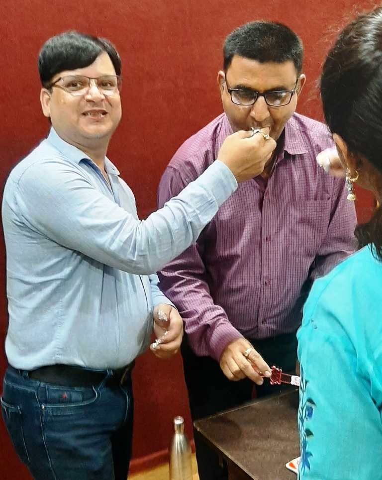 CELEBRATE BIRTHDAY OF SHREECHAND JI