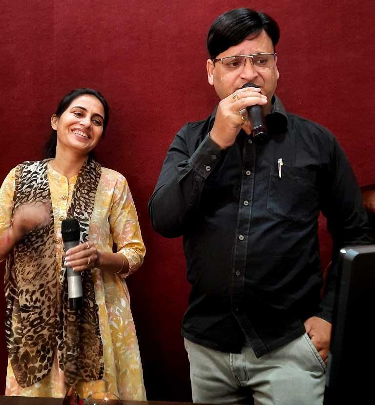 CELEBRATE HOLI MILAN AT JUNOON MUSICAL GROUP RAIPUR